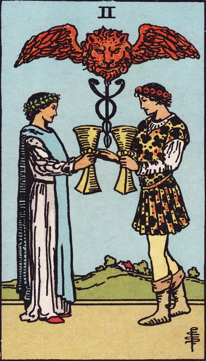 Two of Cups