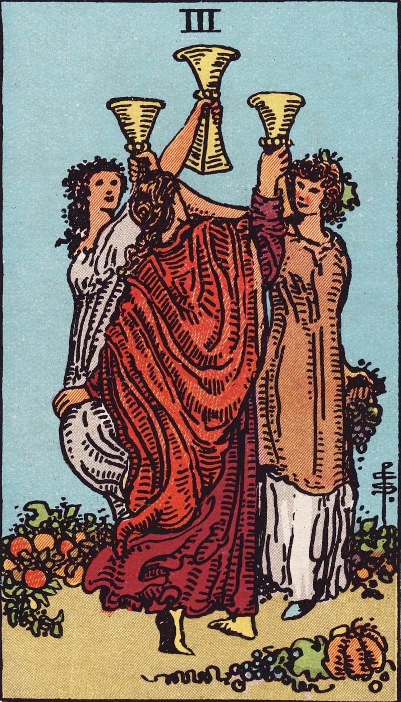 Three of Cups