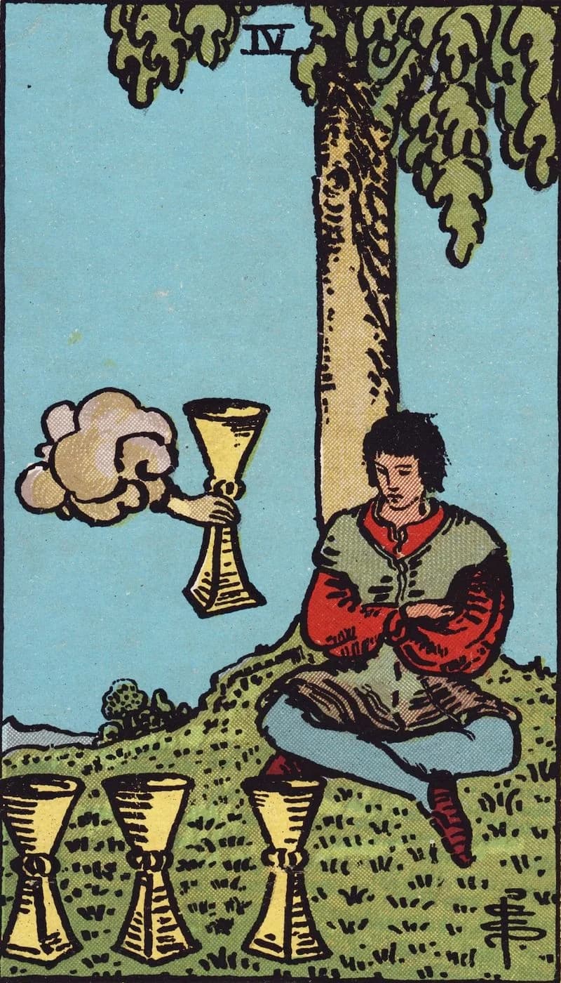 Four of Cups