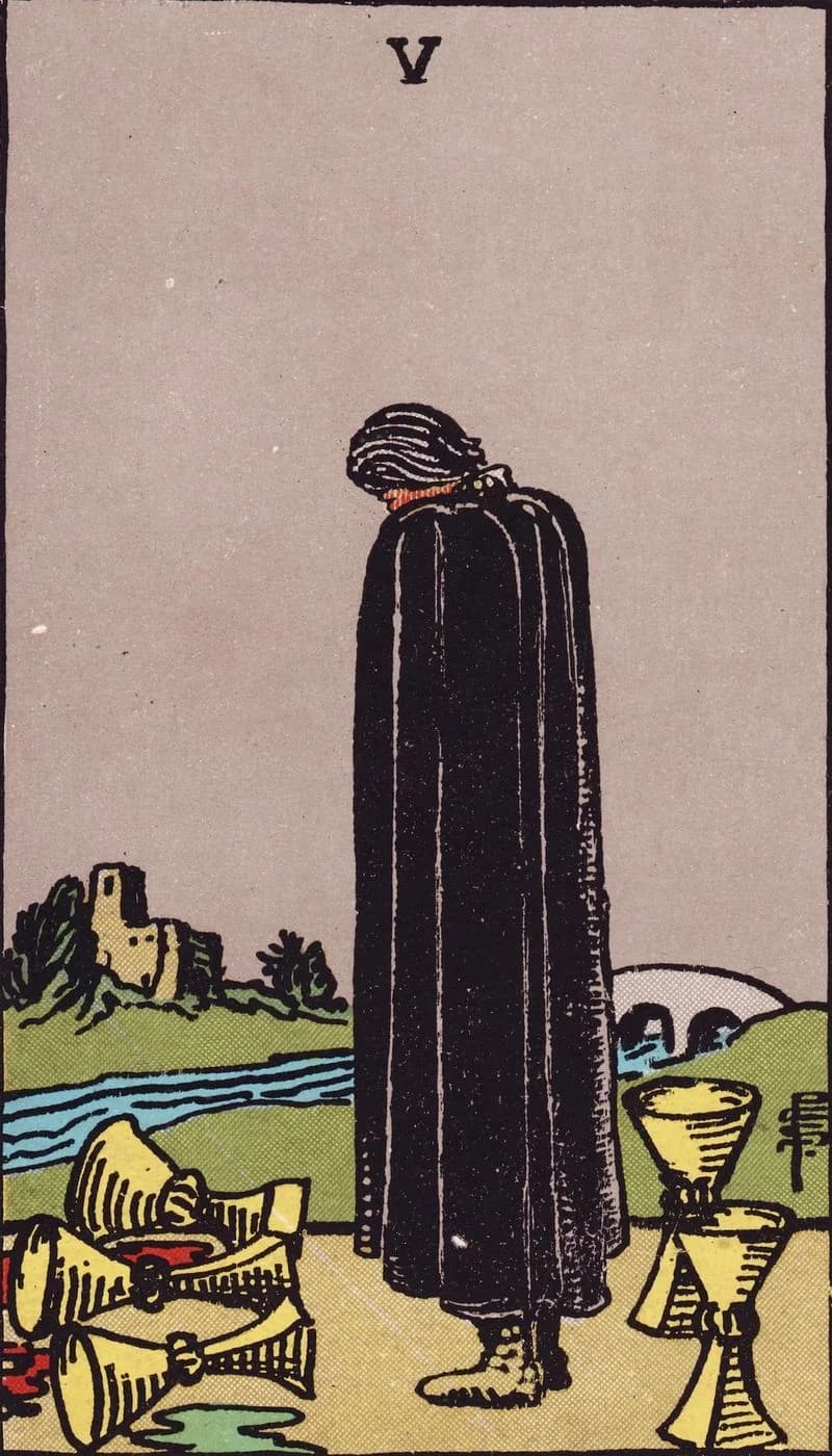Five of Cups