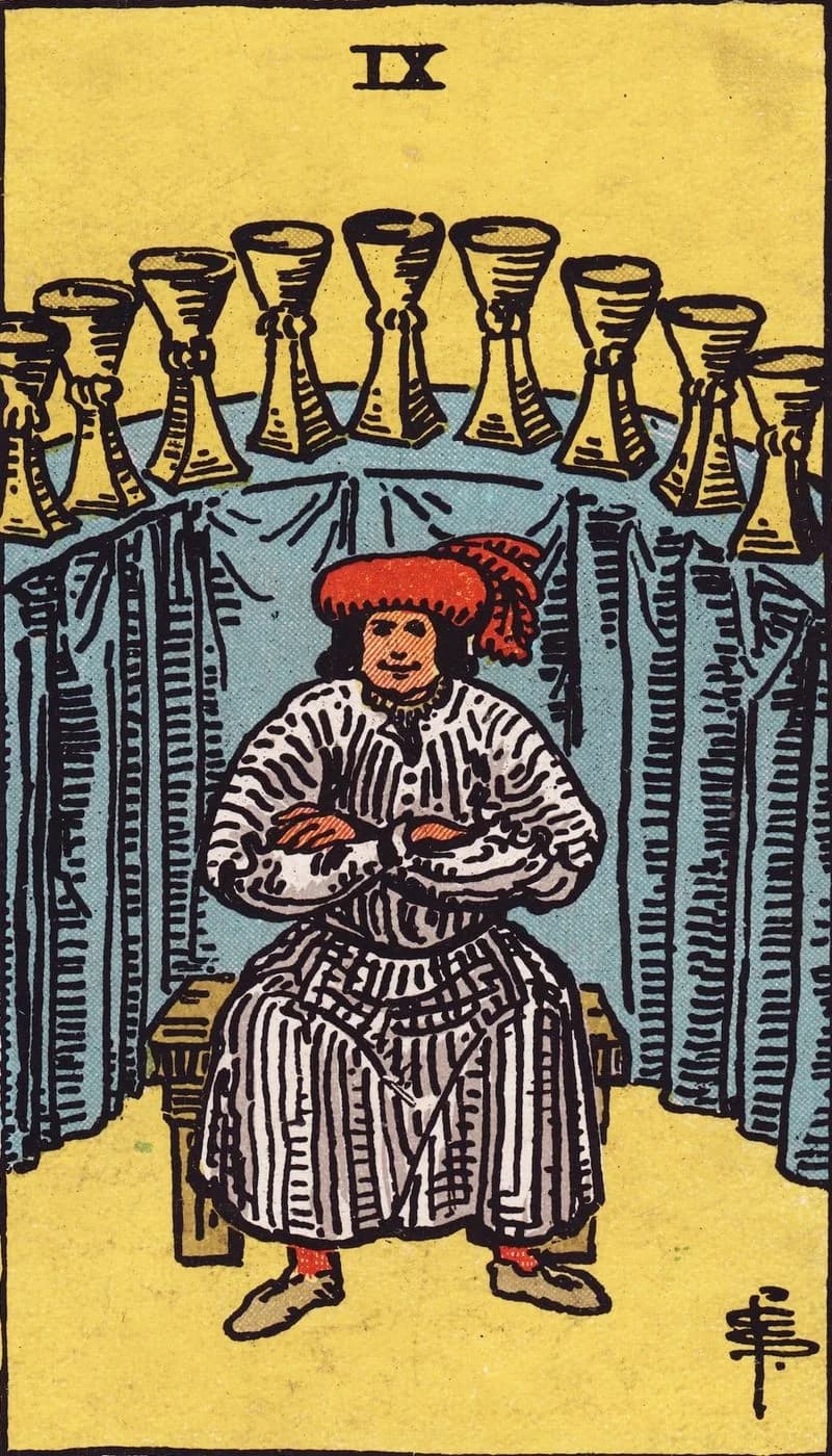 Nine of Cups