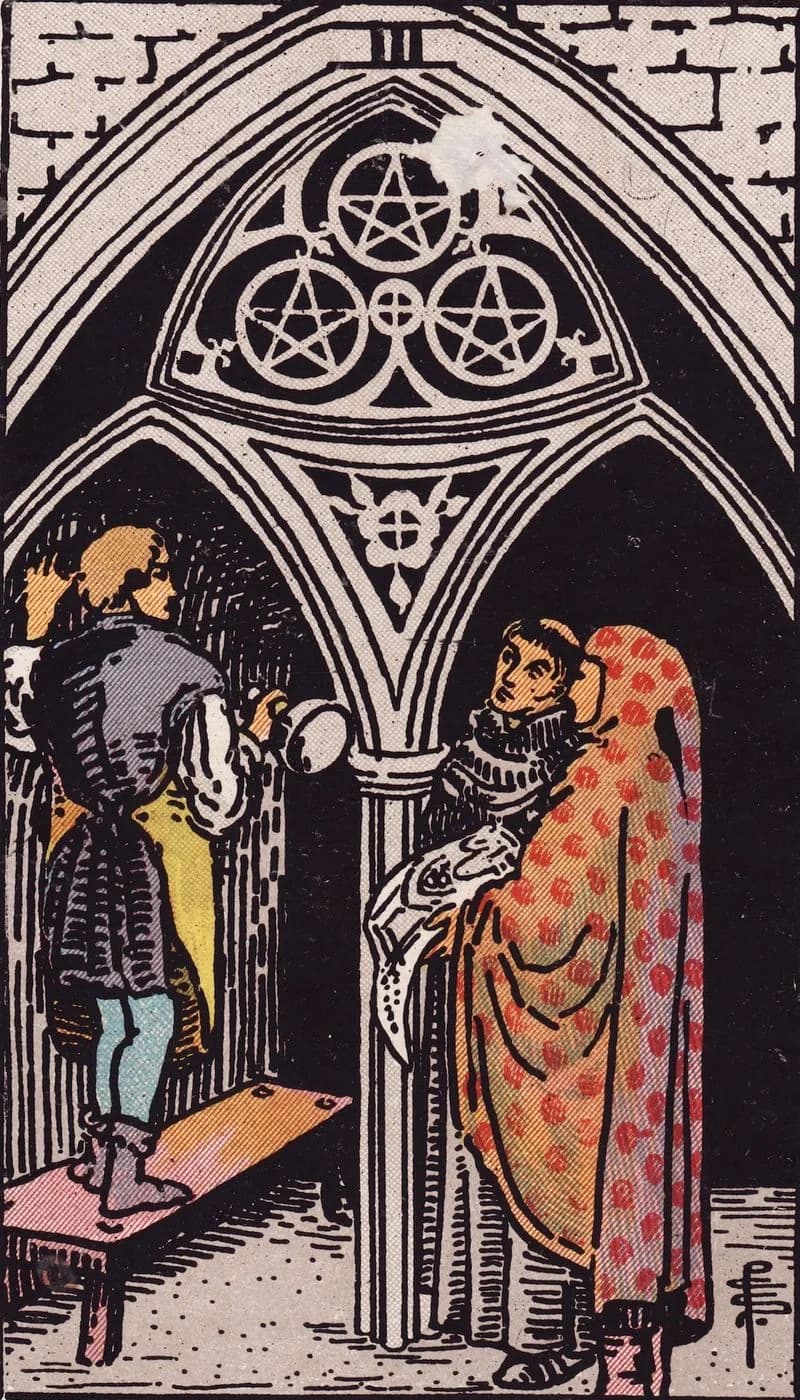 Three of Pentacles