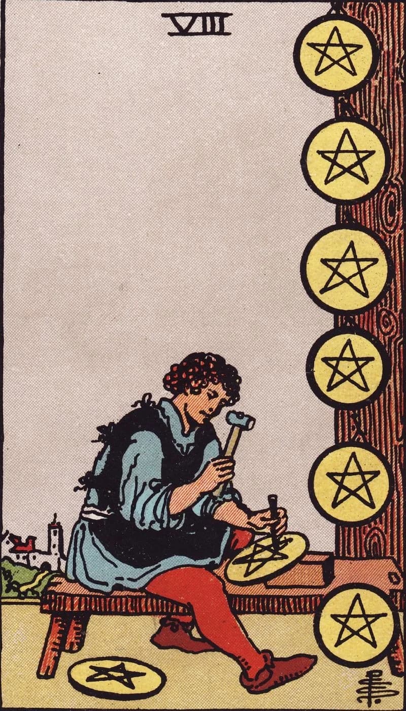 Eight of Pentacles