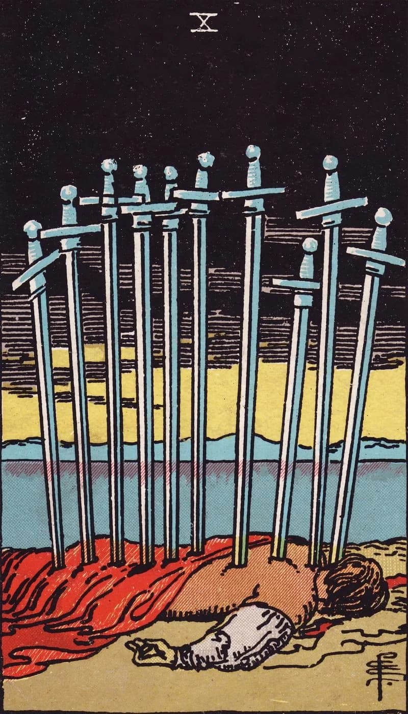 Ten of Swords