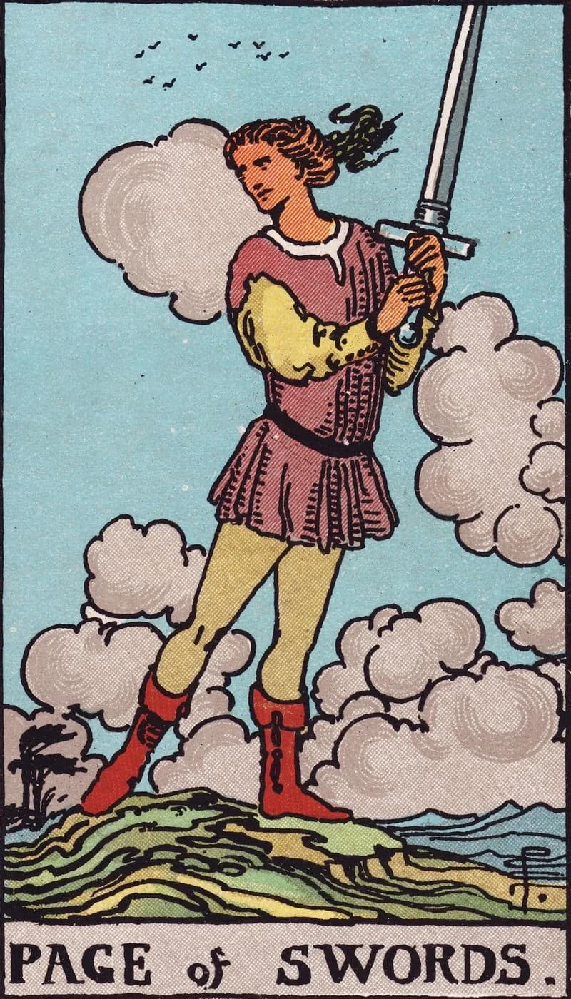 Page of Swords