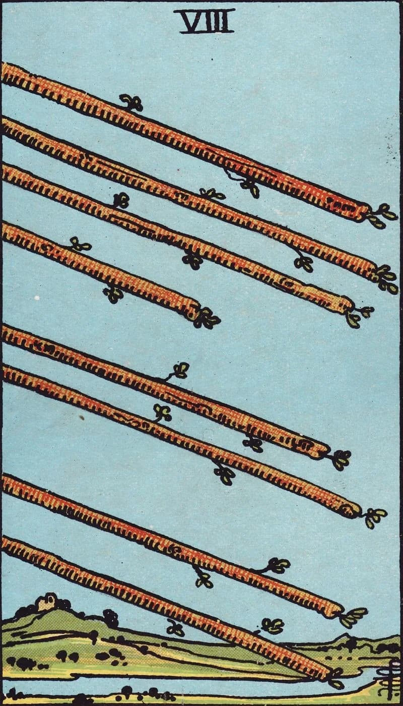 Eight of Wands